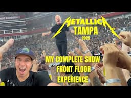 My Amazing Metallica Concert Experience From Front Stage + Ice Nine Kills & limp Bizkit - Tampa 2025