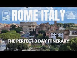 Epic Rome Adventure: 3 Days of Unforgettable Memories