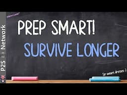 Prep smart - survive longer | Tips to make your water store last 2 - 3 times longer!