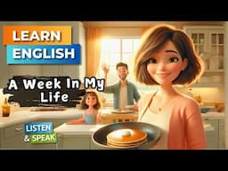 A Week In My Life  | Improve Your English | English Listening Skills - Speaking Skills.