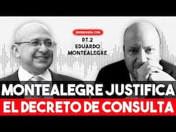 Montealegre defiende decreto de consulta y afirma que tiene “alto grado de razonabilidad”