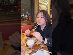 My Mom vs Me: Chili’s Triple Dipper Mozzarella Stick Cheese Pull