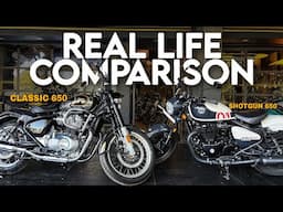 classic 650 vs shotgun 650 - Which Royal Enfield is for you?