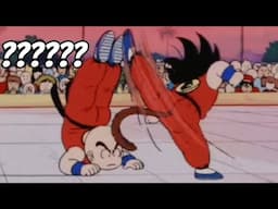 THE MOST IMPRESSIVE FIGHT IN DRAGON BALL HISTORY.....GOKU VS KRILLIN