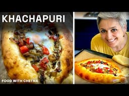 CHEESE FILLED BREAD - Delicious Khachapuri!