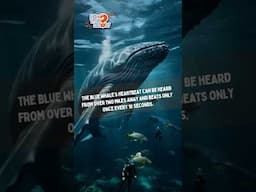 Did You Know the Blue Whale's Heart Is Car‑Sized? | Ocean Titan Explained #facts #prehistoricperiod