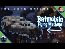 Minecraft: I Built a Batmobile Flying Machine for 1.16+