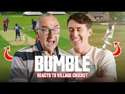 David 'Bumble' Lloyd REACTS to the best VILLAGE CRICKET clips this season!