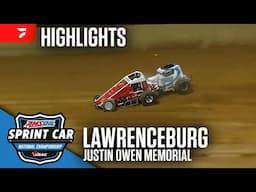 𝑯𝑰𝑮𝑯𝑳𝑰𝑮𝑯𝑻𝑺: USAC AMSOIL National Sprints | Lawrenceburg Speedway | Owen Memorial | April 12, 2025