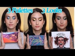 3 PALETTES 3 LOOKS | Dedes Drops of Fantasy, Gourmande Girls Call of the Sirens, WWB American Psycho