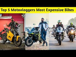 Top 5 Moto Vloggers Most Expensive Bike Collection | Roshni Misbha, Uk07 Rider, Jatt Prabhjot