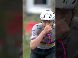 The Mur de Huy has been CONQUERED! #flechewallonne #tadejpogacar