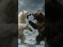 How Strong is a Kodiak Bear Compared to Polar Bears? #kodiakbear #polarbear #bear