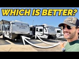 Which 30ft layout is better? Rear bath or mid bath? 2025 Alliance Delta 262RB travel trailer RV