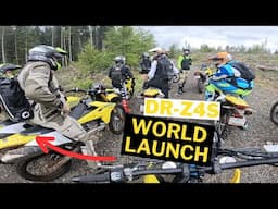 I travelled 7000 miles to RIDE here | DR-Z4S World Launch in the USA