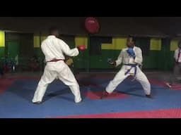 KARATE FIGHTING/TECHNIQUES AND POWER