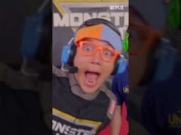 COOL Wheelie on a Monster Truck!! 🤯💀 #blippi #monstertruck #tricks