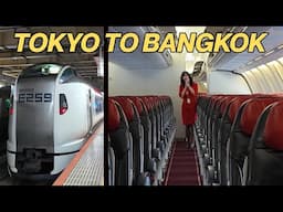 Tokyo Narita Express & Airport to Bangkok DMK on Air Asia