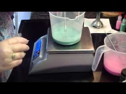 Making Custom Mini Soap Amazing Grace Type