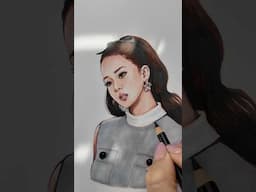 Jisoo z BlackPink! ✨ #jisoo #rysowanie #blackpink