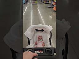 Shopping with reborn doll