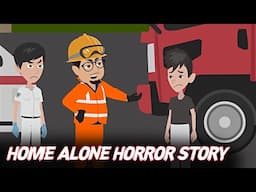 Home Alone Horror Story | Animated Story