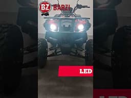 Quadriciclo Power 150cc Vermelho Barzi Motors Farol LED automático freio a disco aro 10 4x2