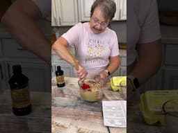 Making my son's Pecan Pie Cake from our cookbook, Mama Sue and Her Boys | Southern dessert recipe