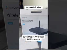EZVIZ Wi-Fi NVR with EZVIZ H8C and H6C Pro camera