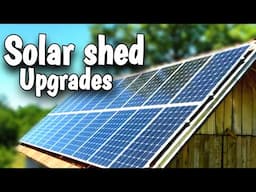Simple way to Make a Solar shed better