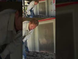 Stucco Sand Finish, #ytshorts, #shorts, #shortsfeed, #reddit, #twitch, #trending, #tiktok, #diy,