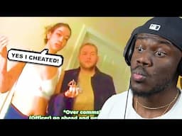 MAN GETS CHEATED ON AND CRASHES OUT