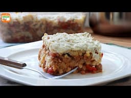 ¡PASTA + SOYA = ÉXTITO! 🍝🌱 (La receta que todos piden) Molde de pasta con soya.