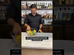 We love a reluctant content king 👑#cocktailculture #mixology #bartender #bar #funny