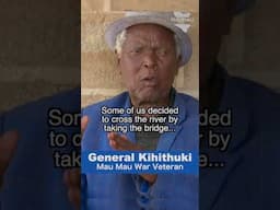 WHEN I WAS SHOT, I GAVE MY GUN TO MY COLLEAGUE - GEN KIHITHUKI