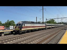 NJ Transit Erie Lackawanna ALP-45DP 4519 Heritage Unit On The NEC @ Princeton Junction (6/2/25)