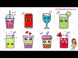 Cute Easy Drawing Video Collection for Kids | 60 Minutes Long Drawing Video Sunday Special