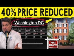 Washington D.C. Housing Market is CANCELLED - Prices Falling in All Categories