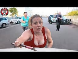 600 Wild Road Rage Moments & Idiots in Cars Gets INSTANT KARMA Caught On Camera!