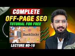 OFF Page SEO Complete Tutorial || All Type of Backlinks Explained