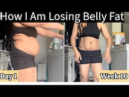 exercises to lose belly fat ( HIIT cardio , core exercises, tips, diastasis recti + making popcorn)