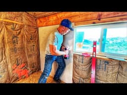 Hanging Drywall + Teak Oil Shiplap: Barn Loft Office Build, Ep. #10