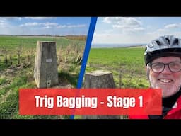 Exploring My County via Trig Bagging 2025 - Stage 1 - No.1 to No.3 - 3 trigs closest to home