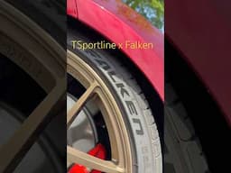 Falken Azenis FX460 A/S x TSportline 20”TXL115 in Cyber Bronze on Tesla Model 3 Highland Performance