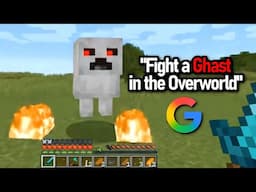 Google AI Minecraft is horrifying.