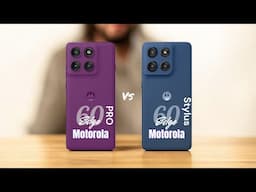 Motorola Edge 60 PRO ⚡ vs ⚡ Edge 60 Stylus | Full Comparison: Camera, Performance & Features!
