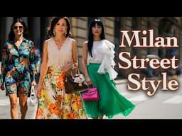 🔥 Beautiful People Wearing Stunning Summer Outfits in Milan – May 2025 Street Fashion. Fashion VLOG