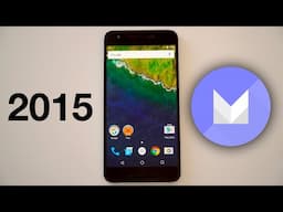It's 2015 and you're using Google's Nexus 6P!