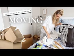 Less than a week until we move! Packing and Organizing EVERYTHING