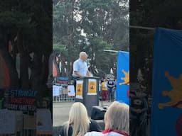 Former WA Govenor speaks at No Kings Protest in Tacoma